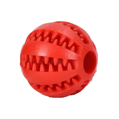 Dog Ball Toys for Small Dogs Interactive Elasticity Puppy Chew Toy Tooth Cleaning Rubber Food Ball Toy Pet Stuff Accessories